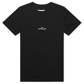 Maison Martin Margiela Maison Margiela T-Shirt mit verzerrtem Logo