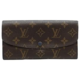 Louis Vuitton Cartera Larga Emily en Monogram Canvas