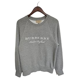 Grauer Sweatshirt mit Stickerei für Herren - Burberry