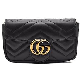 Borsa a tracolla Super Mini Marmont Matelassé - Gucci
