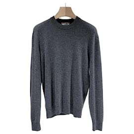 Strickpullover aus Kaschmir Grau - Hermès