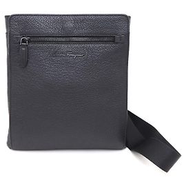 Salvatore Ferragamo Borsa a tracolla in pelle con logo Florence