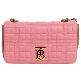 Burberry Piccola borsa a tracolla con catena bicolore