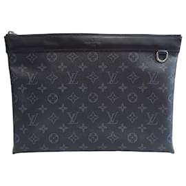 Louis Vuitton Clutch Apollo con monogramma Eclipse