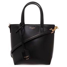 Borsa mini shopper nera Saint Laurent AADDI