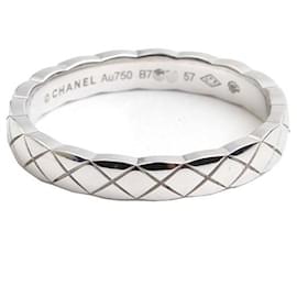 Anello Coco Crush in oro bianco Taglia - Chanel