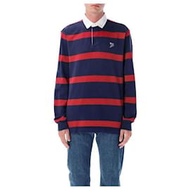 Ralph Lauren Gestreiftes Rugby-Poloshirt
