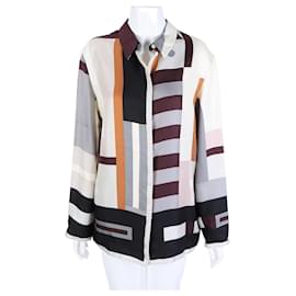 Camisa de seda de manga larga - Hermès