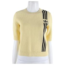 Gucci Adidas Kurzarm Strickshirt