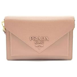 Mini borsa a tracolla Saffiano Envelope - Prada