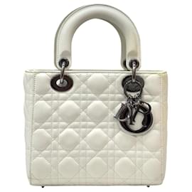 Lady Dior Small White