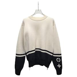Monogram Block Strickpullover mit goldenem Reißverschluss - Louis Vuitton