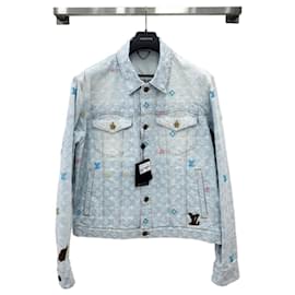 Louis Vuitton Giacca in denim Tyler Monogram