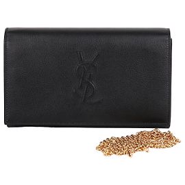 Bolso bandolera Yves Saint Laurent Belle de Jour Black WOC