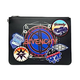 Clutch con parches decorativos - Givenchy