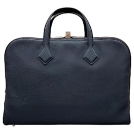 Hermès Valigetta Victoria II Nero Argento