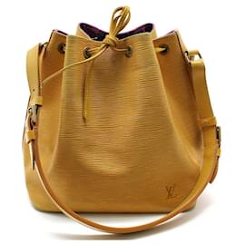 Louis Vuitton Borsa a tracolla Petit Noé in Epi giallo
