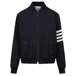 Thom Browne Blouson in maglia a tela