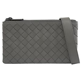 Bottega Veneta Borsa Messenger Intrecciato stamp: