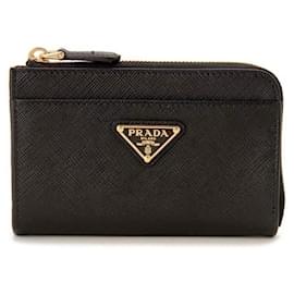 Saffiano Schlüsselanhänger-Kartenetui - Prada