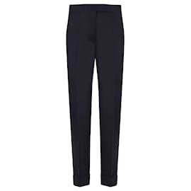 Pantalones skinny de lana super twill de tiro bajo - Thom Browne