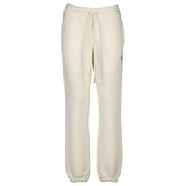 Pantaloni in cotone con patch logo - Moncler