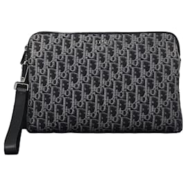 Oblique Jacquard-Strap Clutch-Tasche - Dior