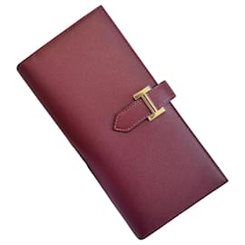Cartera Larga Beaune Gold Stamp - Hermès