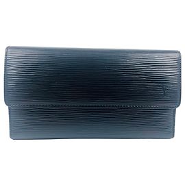 Cartera larga Louis Vuitton Photo Presso Epi Black
