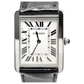 Cartier Tank Solo Steel Uhr Large