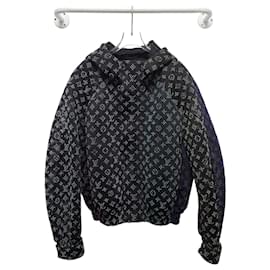 Gradient Monogram Mesh Zip-Up Jacke - Louis Vuitton
