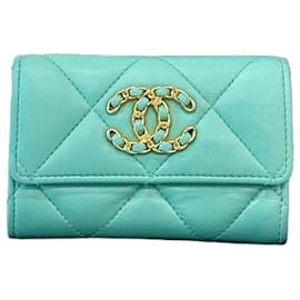 Klappportemonnaie Gold Mint - Chanel