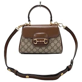 Horsebit Mini-Handtasche mit Tragegriff - Gucci