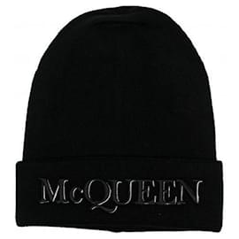 Berretto in cashmere ricamato - Alexander Mcqueen