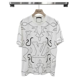 Besticktes Baumwoll-T-Shirt XXL - Louis Vuitton
