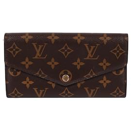 Louis Vuitton Monogramm Gold-Tone Sarah Long Wallet