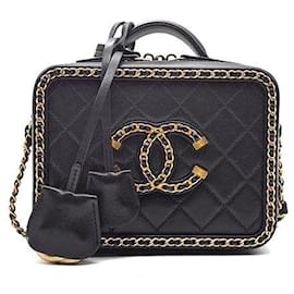 Chanel Borsa a tracolla Cosmetic Around con catena