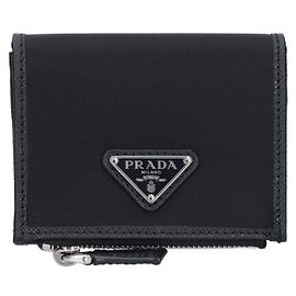 Prada Nylon Saffiano Wallet