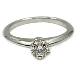 Tiffany & Co Tiffany Diamant-Ehering aus Platin