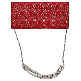 Clutch e borsa a tracolla in vernice Cannage - Dior
