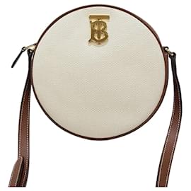 Pelle Logo Canvas Louis Ecru Tan - Burberry