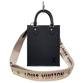 Louis Vuitton Pequena Bolsa Tote Crossbody Épi com Chip Embutido