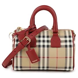 Mini Check Bowling Bag - Burberry