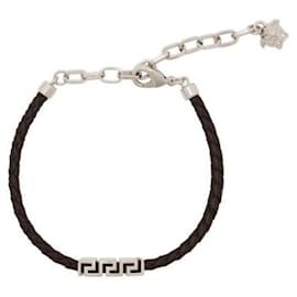 Pulsera de cuero Greca - Versace