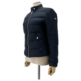 Prada Women's Biker Short Down Jacket