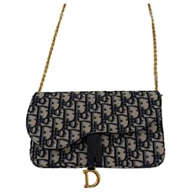 Borsa a tracolla con catena Saddle - Dior