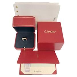 Cartier Love Ring aus Weißgold Ringgröße Breite