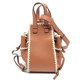 Borsa Hammock con bordo in crochet Small - Loewe