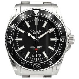 Gucci Relógio Dive de aço
