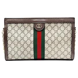 Borsa a tracolla Ophidia GG Supreme con catena - Gucci